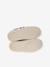Baskets met klittenband van leer voor kinderen ecru+veel wit - vertbaudet enfant 