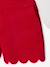 Ensemble fille noël t-shirt et short velours pailleté rouge - vertbaudet enfant 