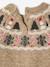Jacquard kersttrui voor babyjongens gemêleerd beige - vertbaudet enfant 