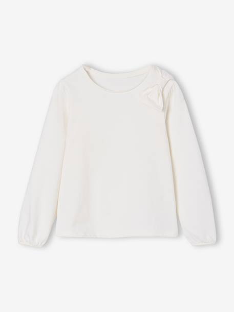 Ensemble fille noël t-shirt et short velours pailleté rouge - vertbaudet enfant 