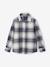 Chemise garçon noël en flanelle à carreaux carreaux blanc - vertbaudet enfant 
