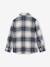 Chemise garçon noël en flanelle à carreaux carreaux blanc - vertbaudet enfant 