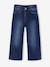 Jean fille large morphologik tour de hanches médium bleu foncé+bleu moyen - vertbaudet enfant 