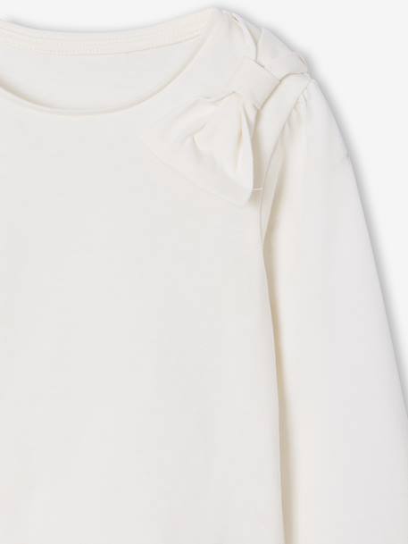 Ensemble fille noël t-shirt et short velours pailleté rouge - vertbaudet enfant 