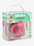 Set vaisselle 4 pièces silicone JAUNE+JUNGLE+NIGHT BLUE+ROSE+terracotta - vertbaudet enfant 