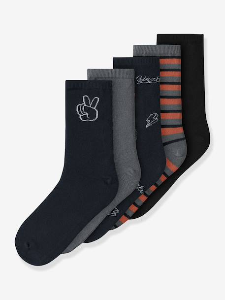 Garçon-Lot de 5 paires de chaussettes pour garçons NKMVAKS NAME IT
