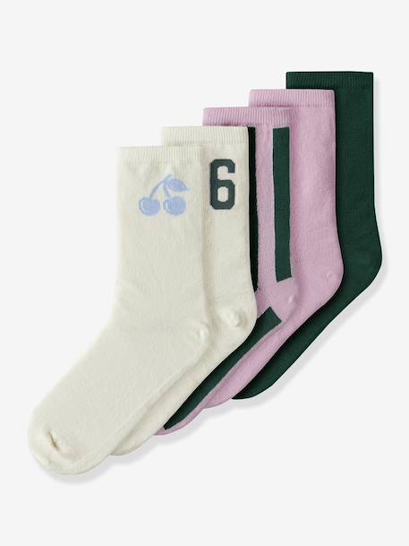Lot de 5 paires de chaussettes pour filles NKFVILDE NAME IT écru - vertbaudet enfant 