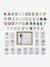 Ardoise d'apprentissage des lettres en bois FSC® blanc - vertbaudet enfant 
