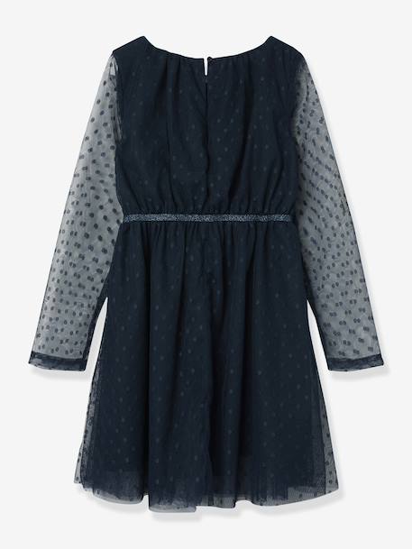 Meisjeskleding donkerblauw+rozenhout - vertbaudet enfant 