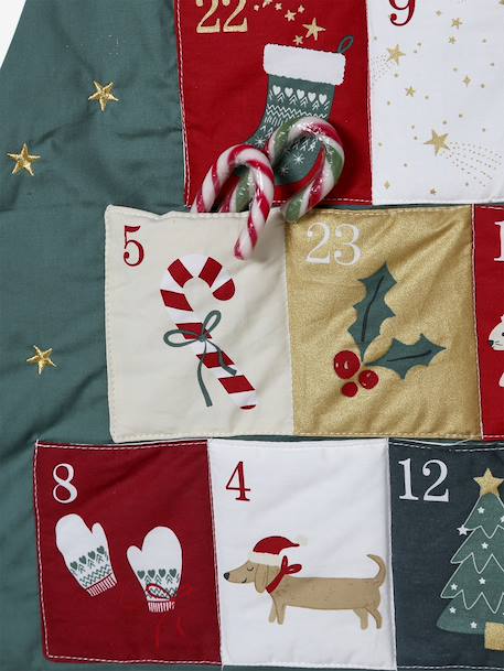 Adventskalender Kerstboom groen - vertbaudet enfant 