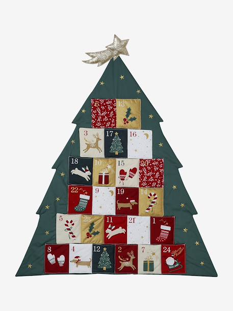 Adventskalender Kerstboom groen - vertbaudet enfant 