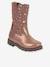 Bottes fille MAXINE TEX Froddo blush+bordeaux - vertbaudet enfant 