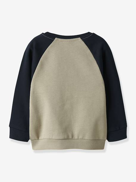 Sweat-shirt garçon NMMVILDAR NAME IT beige+bleu moyen+encre - vertbaudet enfant 