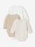 3-delige babyset met babyslaapzakje + 2 body's ecru - vertbaudet enfant 