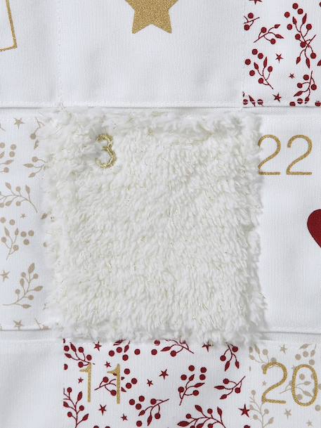 Adventskalender Rendier in sherpa goudbeige - vertbaudet enfant 