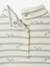 Set van 2 body's voor pasgeborenen in interlock 1 gestreept + 1 effen beige - vertbaudet enfant 