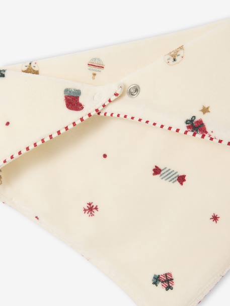 Ensemble 3 pièces bébé coffret cadeau Noël écru - vertbaudet enfant 