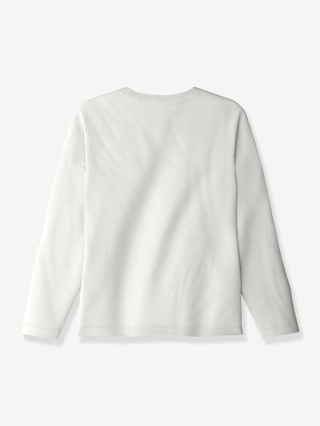 T-shirt ample à manches longues pour garçon NKMVAGNO NAME IT écru - vertbaudet enfant 