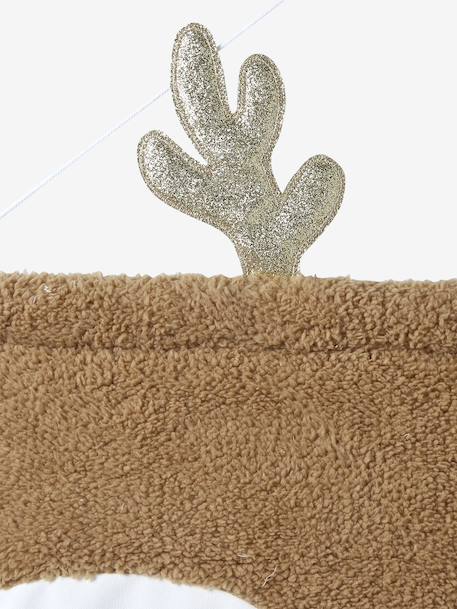 Adventskalender Rendier in sherpa goudbeige - vertbaudet enfant 