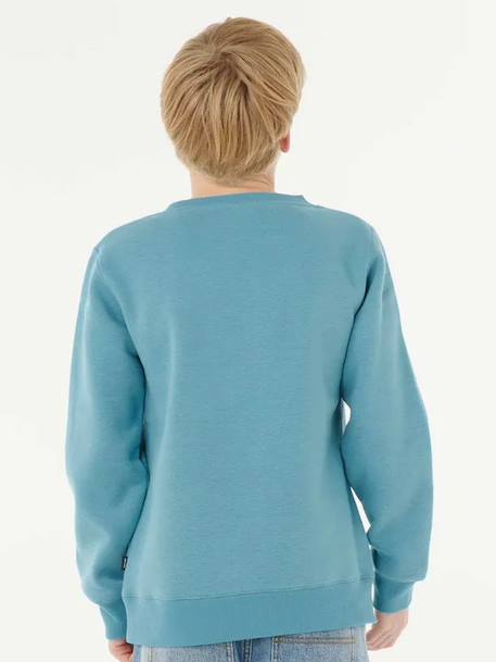Tropic Daze sweater met ronde hals voor kinderen RIP CURL hemelsblauw - vertbaudet enfant 