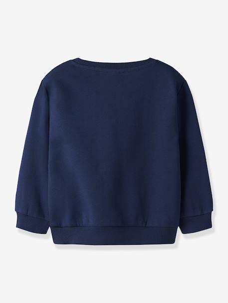 Sweat-shirt garçon NMMVILDAR NAME IT beige+bleu moyen+encre - vertbaudet enfant 