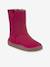 Blotevoetenlaarzen voor meisjes BAREFOOT ZERU TEX Froddo fuchsia+rouge - vertbaudet enfant 