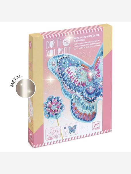 Kit créatif Comme une fée aile et baguette bleu - vertbaudet enfant 