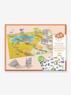 Jouet-Activités artistiques-Gommettes, collage et modelage-3-6 Stickers à relever