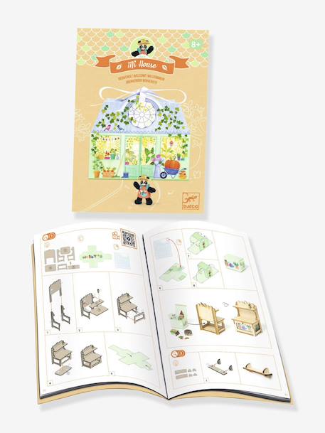 Kit créatif Mi house rose+rouge+vert - vertbaudet enfant 
