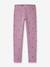 Leggings en molleton à motifs pour filles NKFDAVINA NAME IT mauve - vertbaudet enfant 