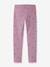 Leggings en molleton à motifs pour filles NKFDAVINA NAME IT mauve - vertbaudet enfant 