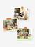 Creatieve set Mi house DJECO groen+rood+rozen - vertbaudet enfant 