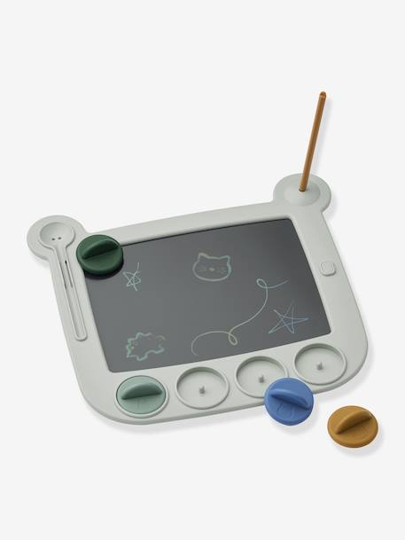 Vanzora tekentablet + LIEWOOD stempels blauw+rozen - vertbaudet enfant 