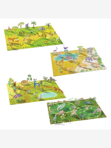 3-6 Stickers om op te tillen DJECO geel - vertbaudet enfant 