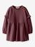 Robe à volants fille Lil' Atelier aubergine - vertbaudet enfant 