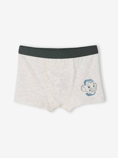 Lot de 5 boxers Disney Le Roi Lion lichen - vertbaudet enfant 