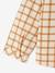 Chemise bébé vichy en velours caramel - vertbaudet enfant 