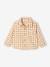 Chemise bébé vichy en velours caramel - vertbaudet enfant 