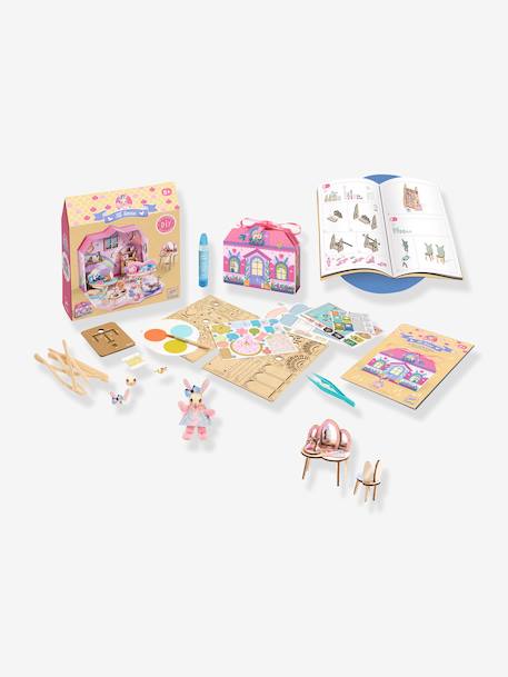 Kit créatif Mi house rose+rouge+vert - vertbaudet enfant 