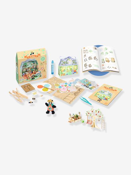Kit créatif Mi house rose+rouge+vert - vertbaudet enfant 