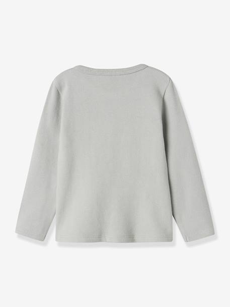 T-shirt avec poche poitrine garçon Lil' Atelier bleu grisé - vertbaudet enfant 