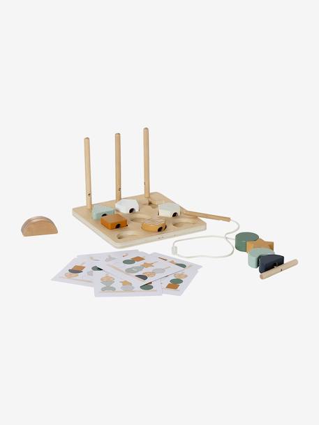 Puzzel kralen 3 in 1 TANZANIE van FSC®-hout hout - vertbaudet enfant 