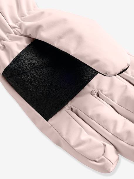 Gants MATCELIO enfants MINI A TURE beige+bleu foncé+prune+rose poudré - vertbaudet enfant 