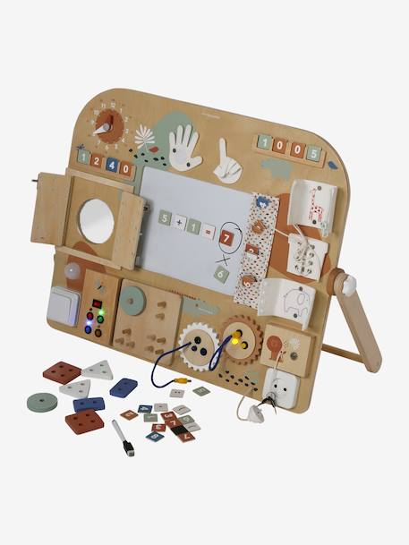 FSC® houten leerbord met meerdere activiteiten hout - vertbaudet enfant 