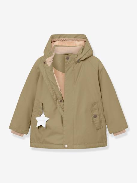 Veste d'hiver avec doublure polaire MATWALLY enfants MINI A TURE bleu foncé+bleu grisé+prune+vert sauge - vertbaudet enfant 