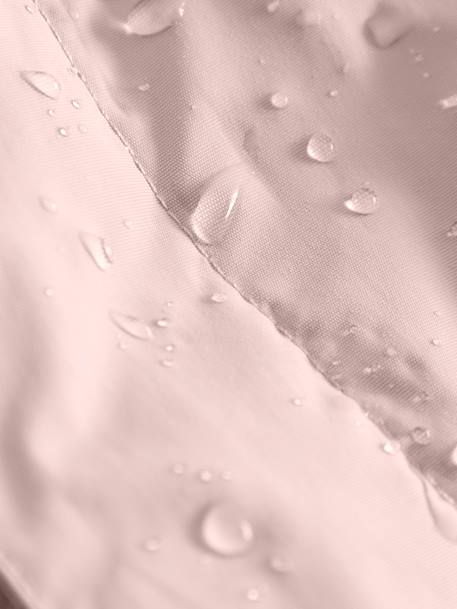 Anorak d'hiver avec doublure polaire MATBABYWEN bébé MINI A TURE rose poudré+vert sauge - vertbaudet enfant 