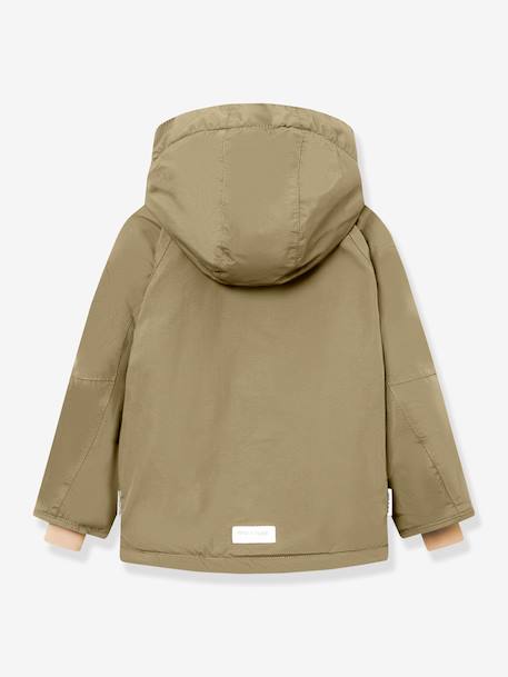 Veste d'hiver avec doublure polaire MATVALONSO Garçons MINI A TURE bleu foncé+vert sauge - vertbaudet enfant 