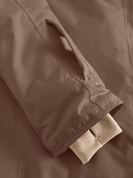 Veste d'hiver MATVESTYN garçon MINI A TURE bleu foncé+kaki+marron - vertbaudet enfant 