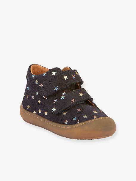 Chaussures à scratch pour filles OLLIE S Froddo bleu nuit - vertbaudet enfant 