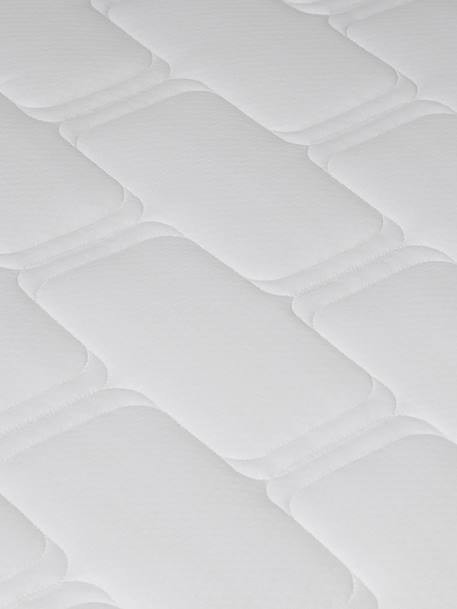 Matelas enfant mi-ferme anti-acariens traité Bi-ome NTL® blanc - vertbaudet enfant 